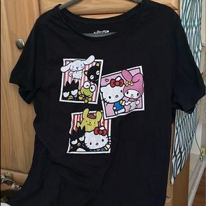 NWOT HelloKitty TShirt, Black, Size 1X